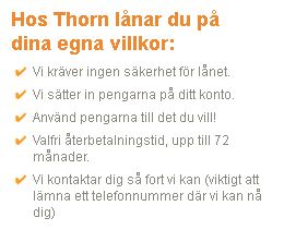 låna pengar på dina villkor